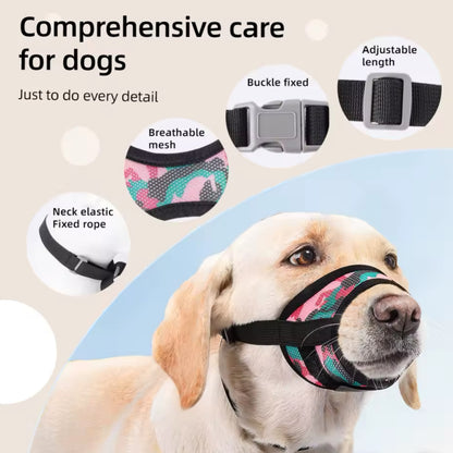 MeshGuard – Breathable Dog Muzzle
